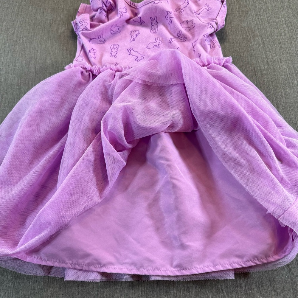 Girl Clothing Size 4T - 5T  Dresses Lot/ Bundle Of 4 Long Sleeve Blue Princess - Picture 13 of 14